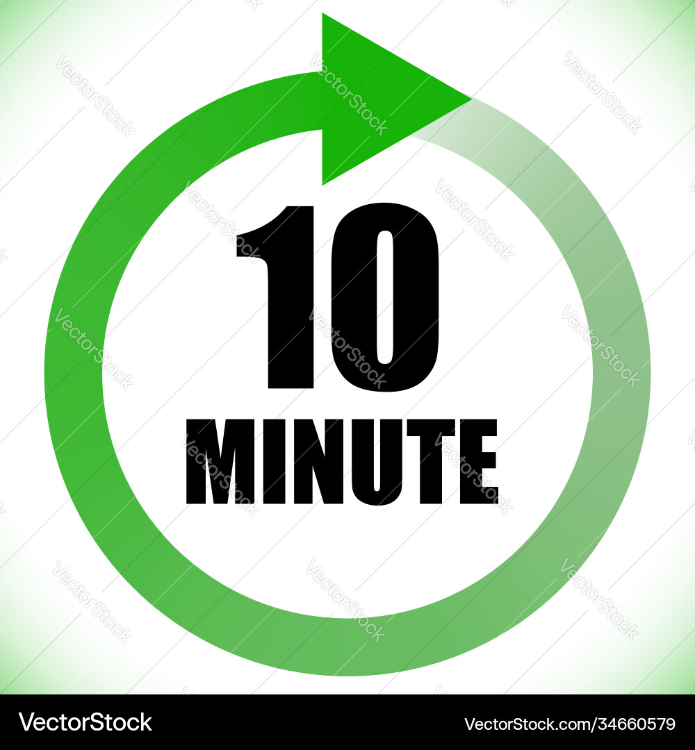 Numbers numerals dial time duration and schedule Vector Image