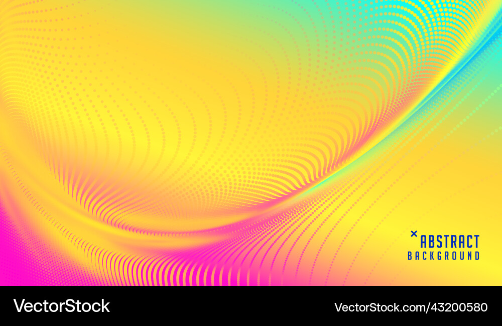 Abstract colorful overlay particle banner Vector Image