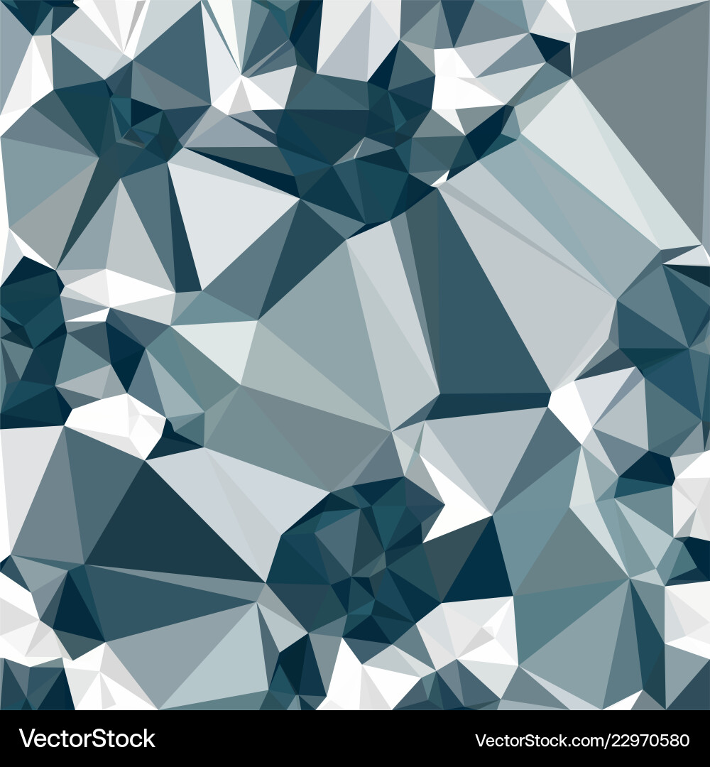 Blue triangular low poly mosaic abstract pattern Blue triangular low poly mosaic abstract pattern Vector Image