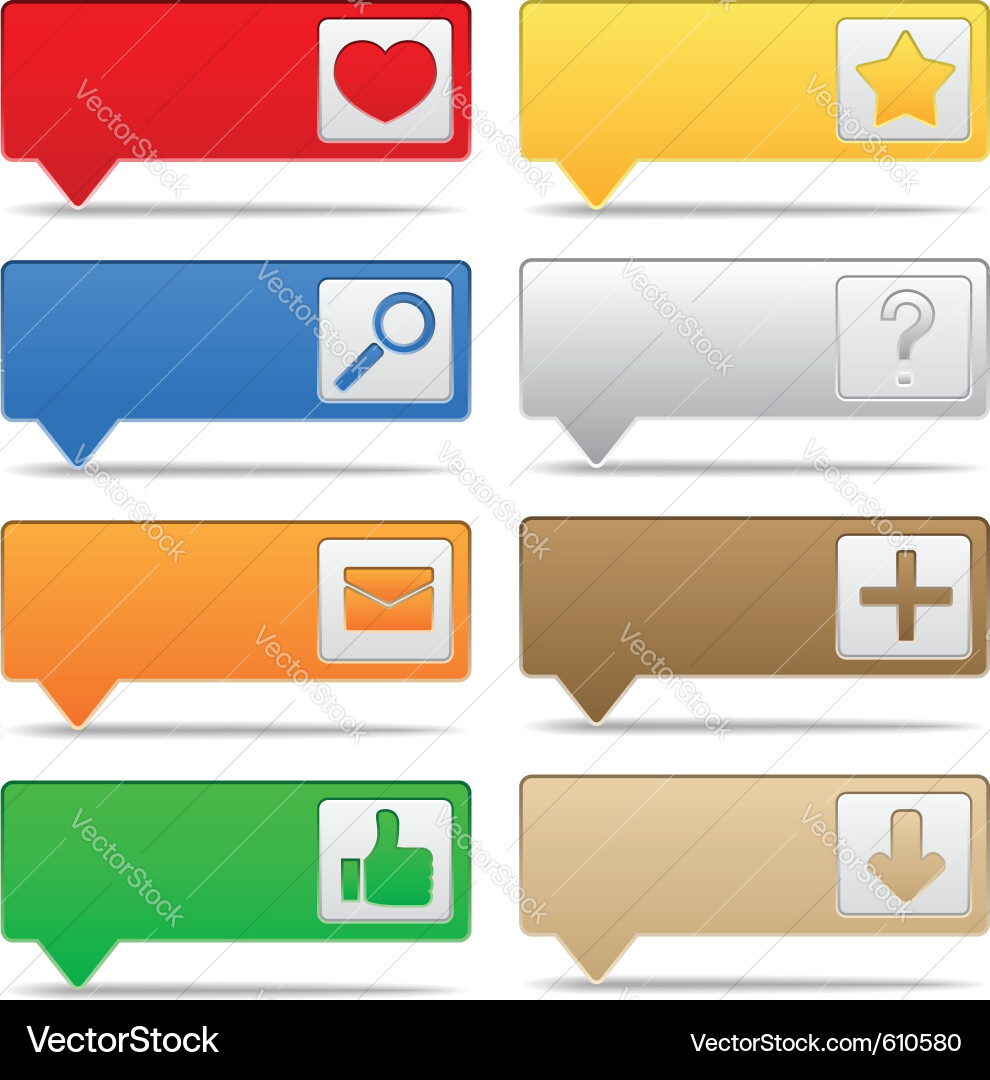 Map Pin Icons Vector Image