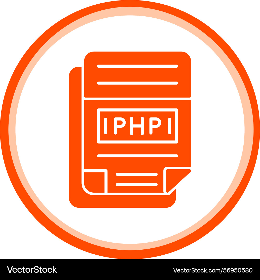 Php icon vector image