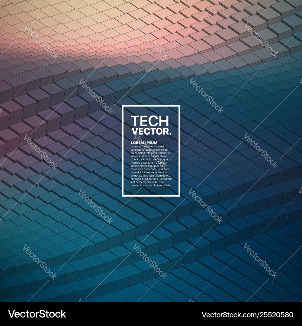 Technology 3d waveform abstract background Technology 3d waveform abstract background vector image