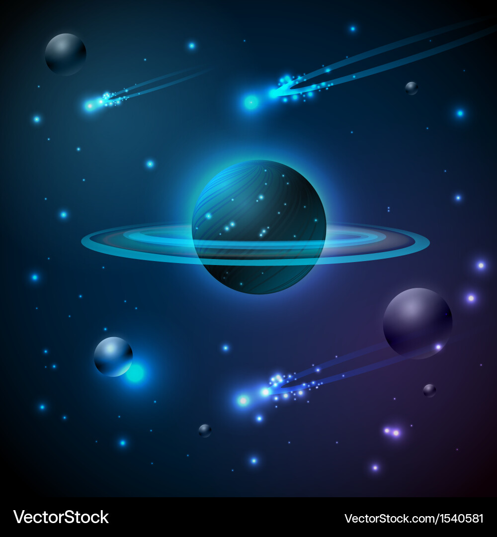 Abstract space background Vector Image