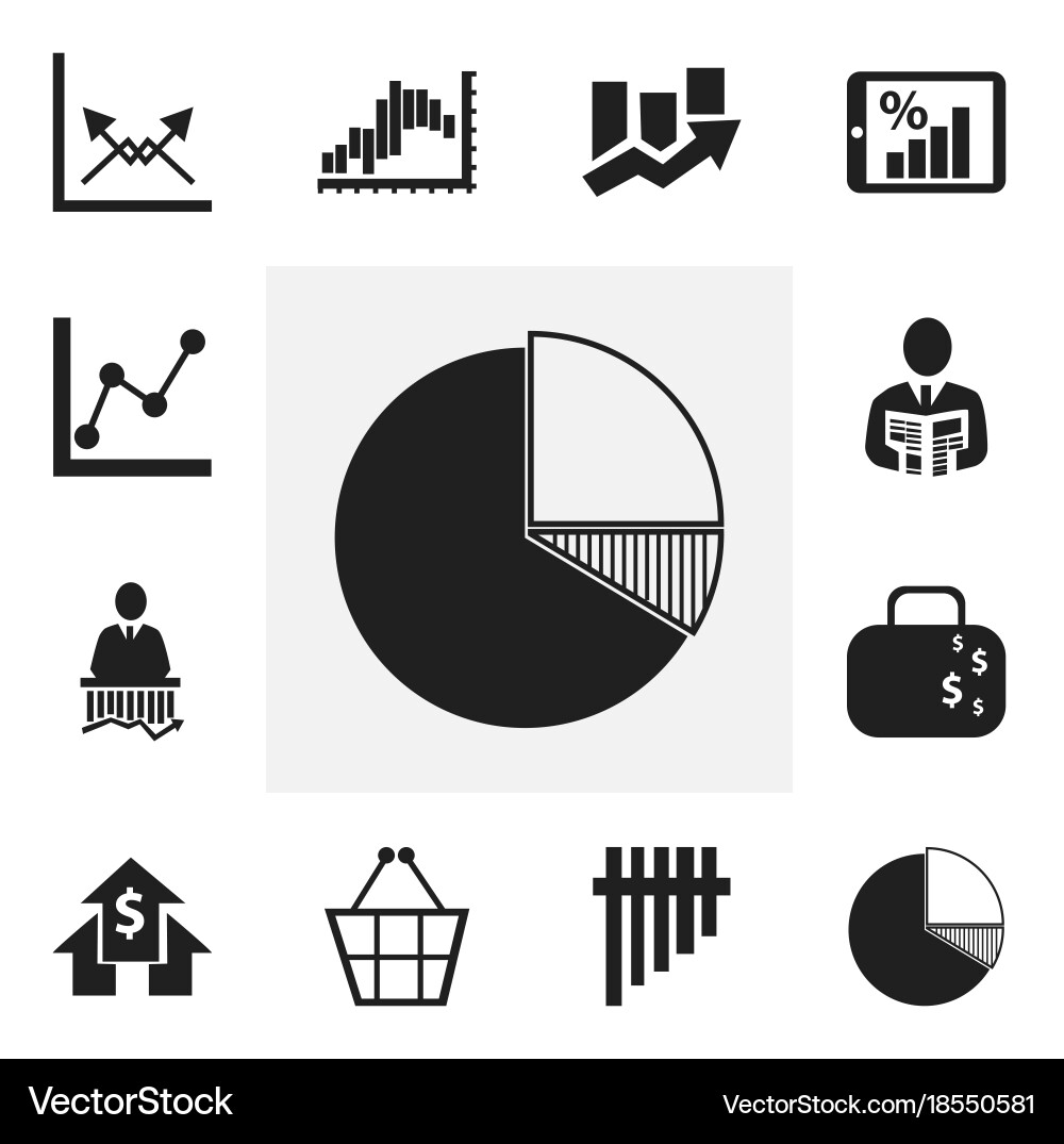 Set of 12 editable analytics icons includes vector image