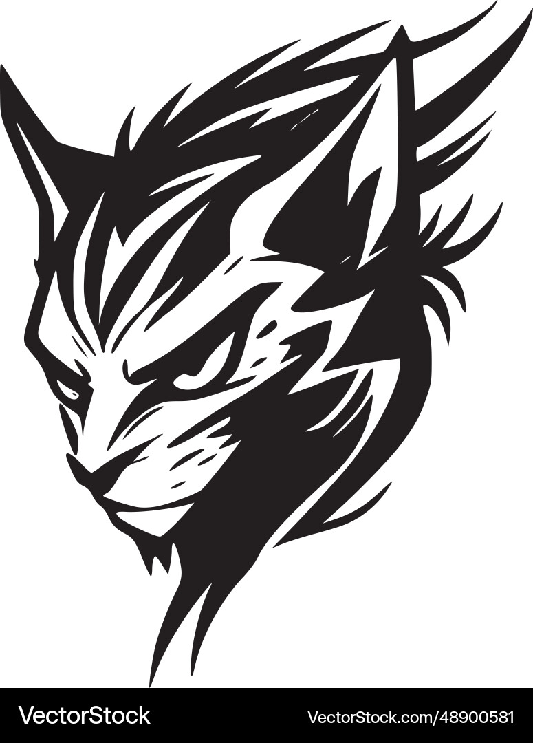 Wildcat - hochwertiges Logo ideal für T-Shirt Wildcat - hochwertiges Logo ideal für T-Shirt vektorbild