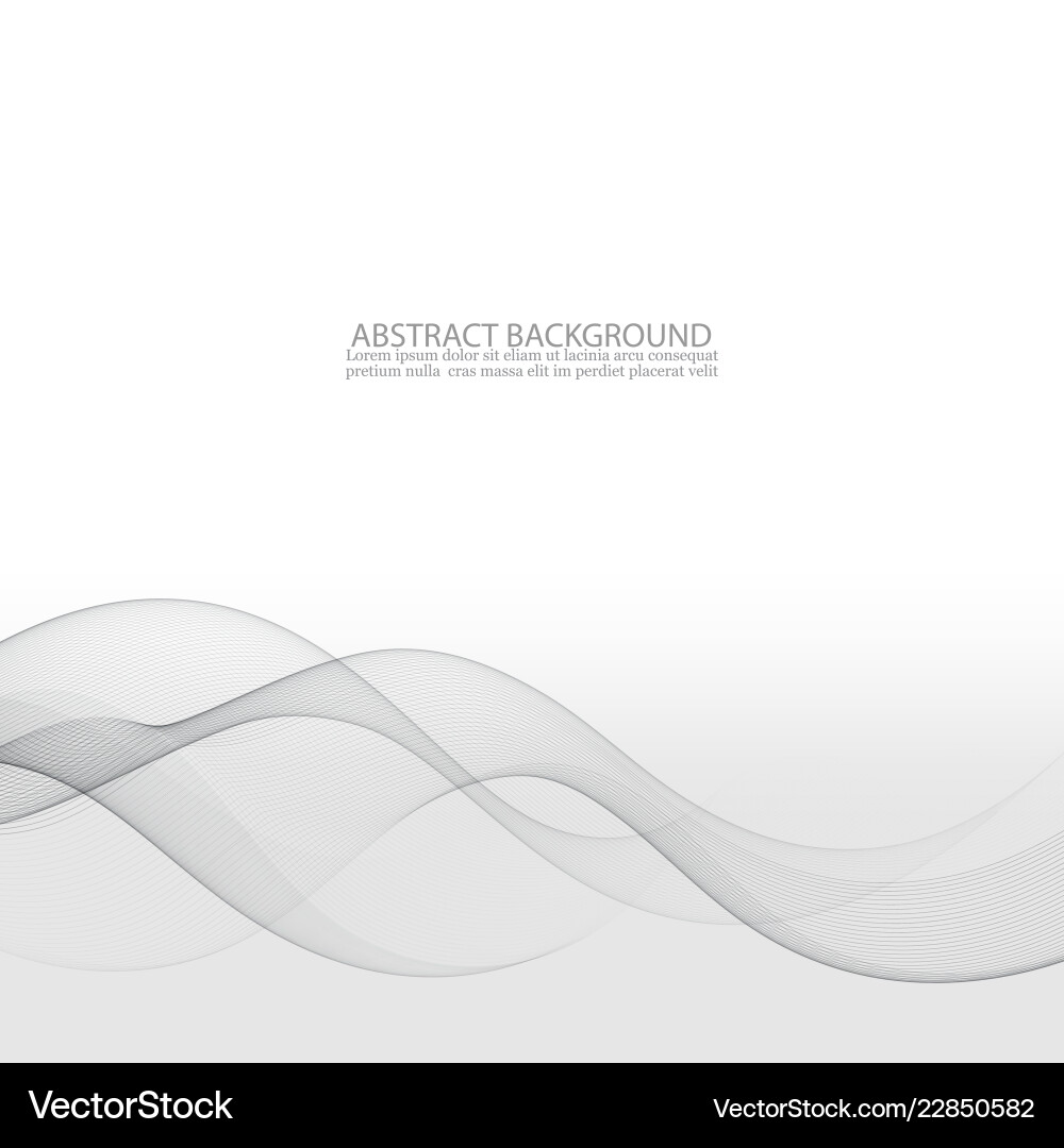 Abstract Wave Technology Background vector image