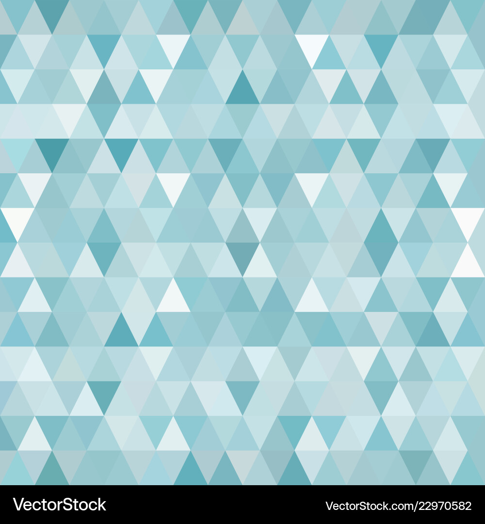 Blue triangular low poly mosaic abstract pattern Blue triangular low poly mosaic abstract pattern Vector Image