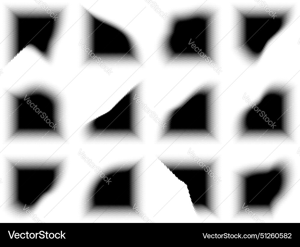 Halftone hexagon pattern reprographic technique Halftone hexagon pattern reprographic technique vector image