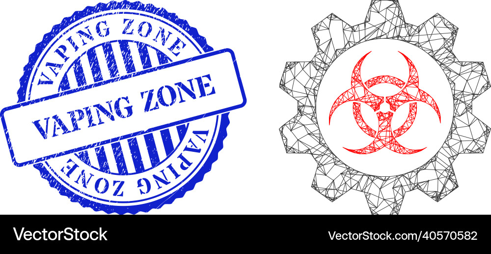 Kratzer vaping zone Stempel und Netzwerk giftig Kratzer vaping zone Stempel und Netzwerk giftig vektorbild
