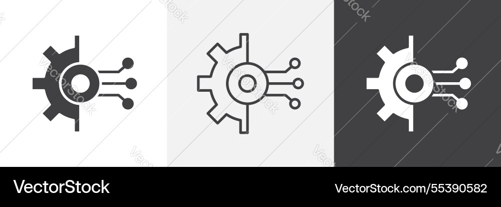 Transform icons graphics pack Transform icons graphics pack vector image