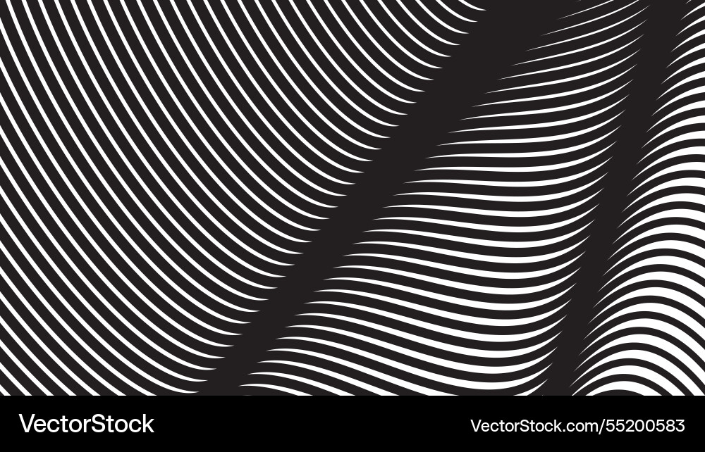 Black curve line abstract background image Black curve line abstract background image Vector Image