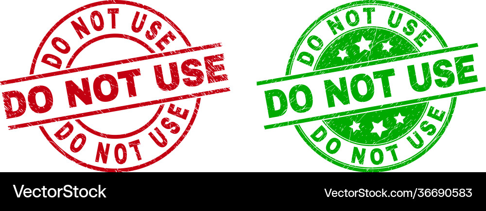 Do not use round badges using rubber style Vector Image