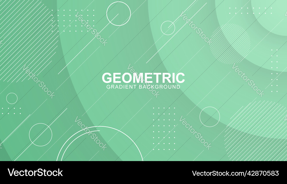 Geometric shape background with modern design Vector Image