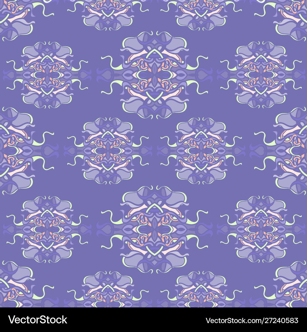 Seamless pattern with colorful abstract shape Seamless pattern with colorful abstract shape Vector Image