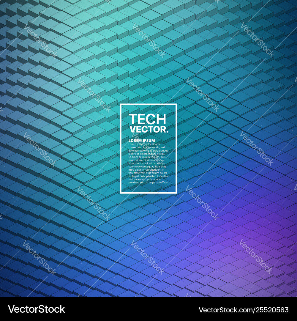 Technology 3d waveform abstract background Technology 3d waveform abstract background vector image
