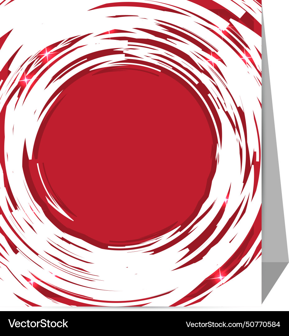 Abstract rounded waves on paper card background Abstract rounded waves on paper card background vector image