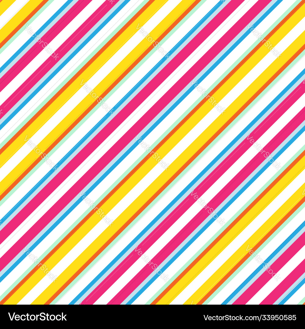 Rainbow stripe seamless pattern background Rainbow stripe seamless pattern background vector image