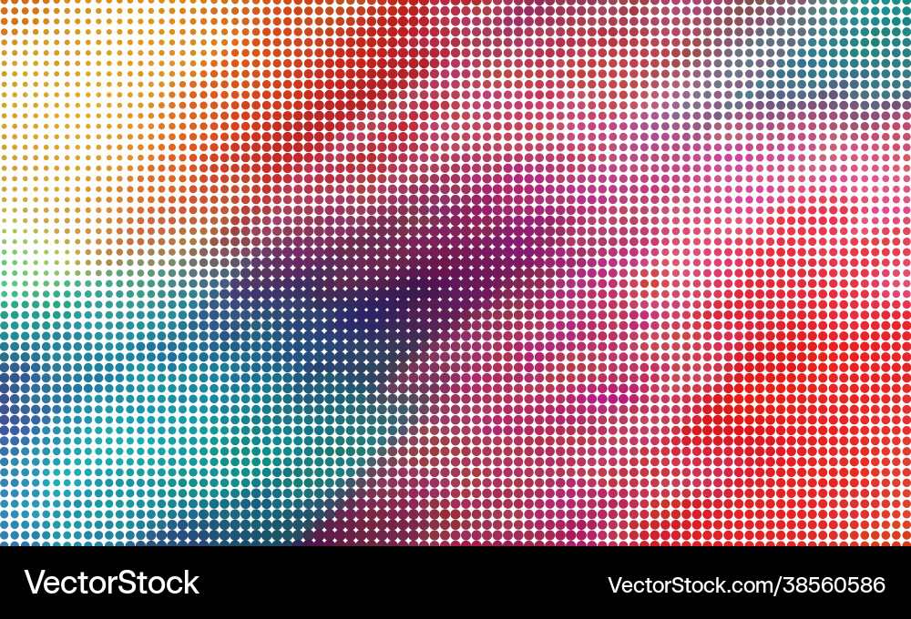 Abstract background is made up many circles Abstract background is made up many circles Vector Image