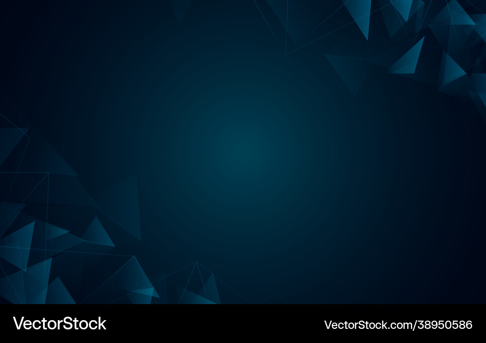 Abstract polygonal geometric with connection Abstract polygonal geometric with connection vector image