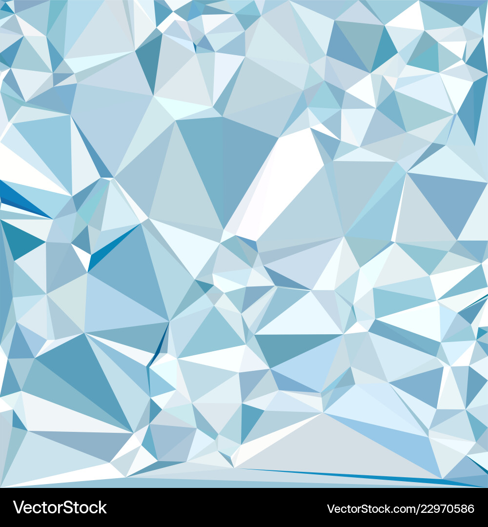 Blue triangular low poly mosaic abstract pattern Blue triangular low poly mosaic abstract pattern vector image