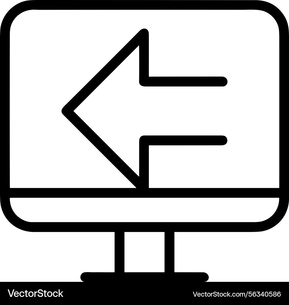 Computer icon symbol image Computer icon symbol image vector image