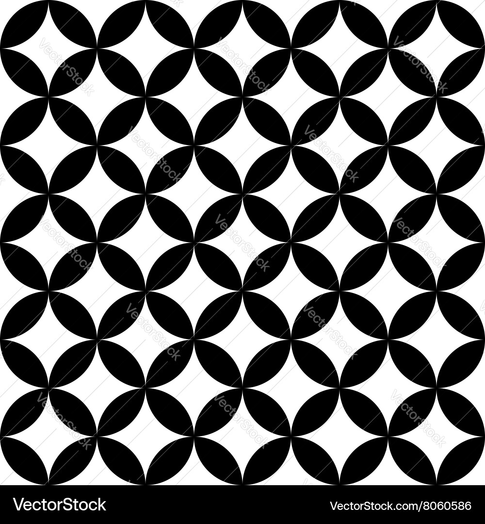 Retro Circle Pattern vector image