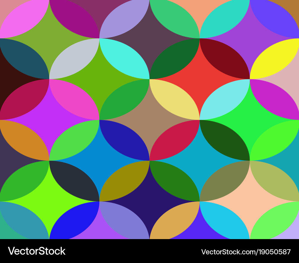 Background of different shapes Vector Image