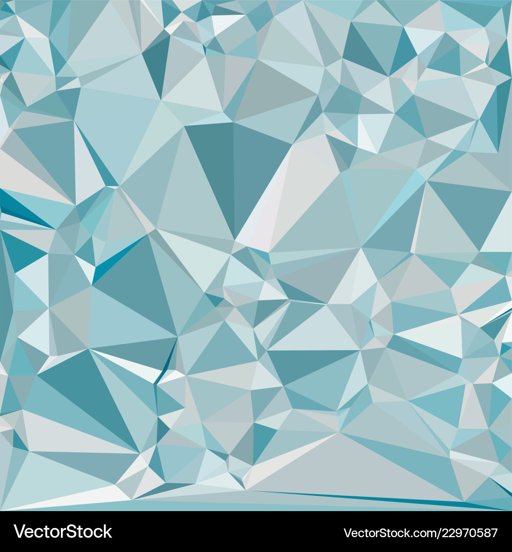 Blue triangular low poly mosaic abstract pattern Blue triangular low poly mosaic abstract pattern Vector Image