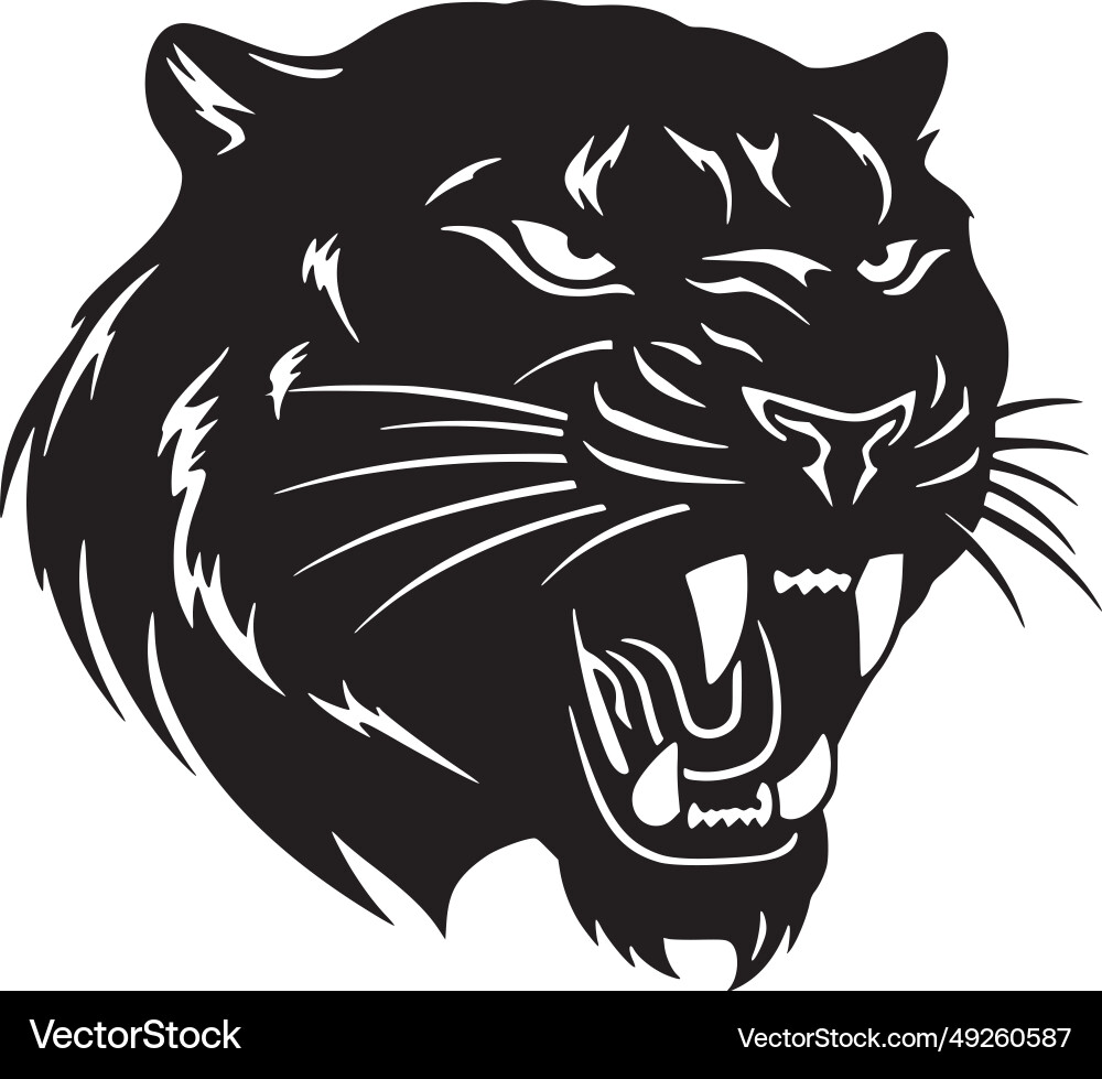 Panther - hochwertiges Logo ideal für T-Shirt Panther - hochwertiges Logo ideal für T-Shirt vektorbild
