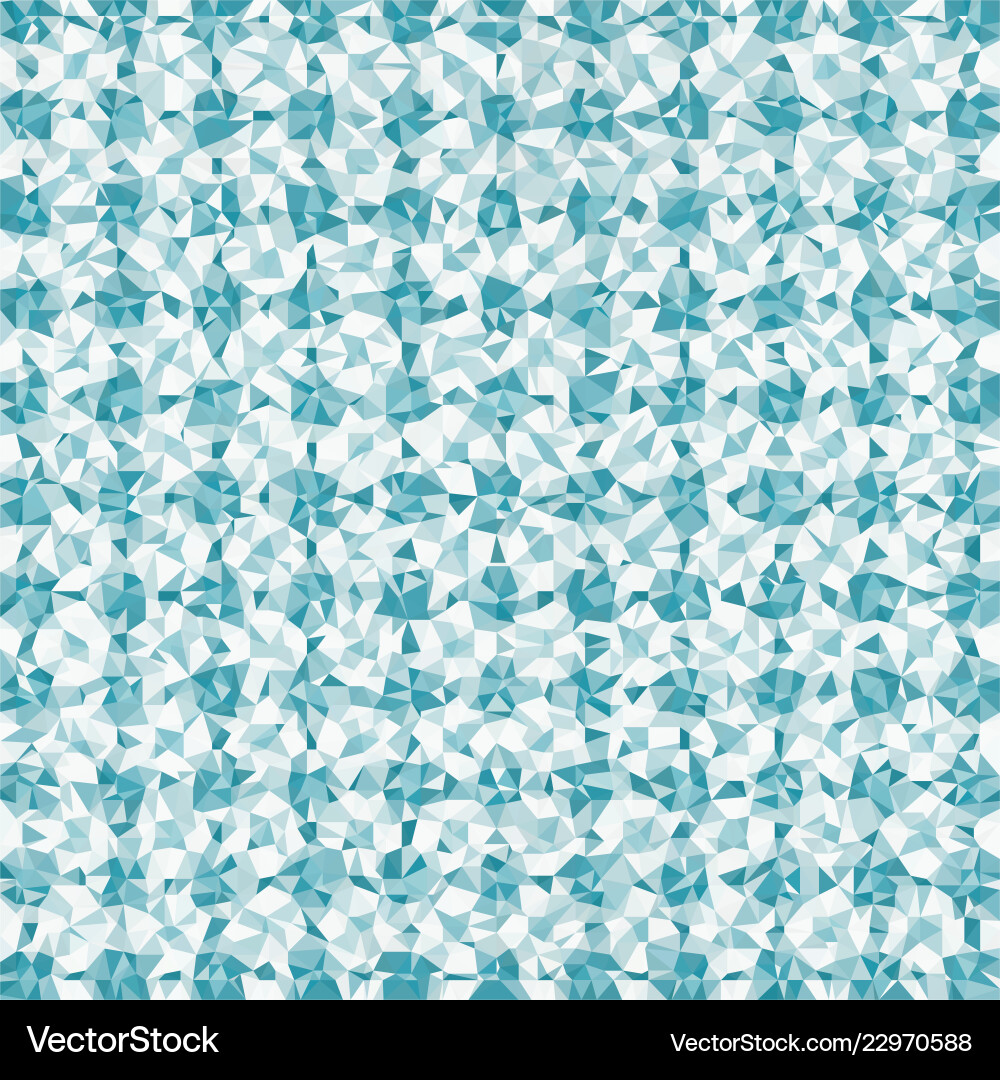 Blue triangular low poly mosaic abstract pattern Vector Image