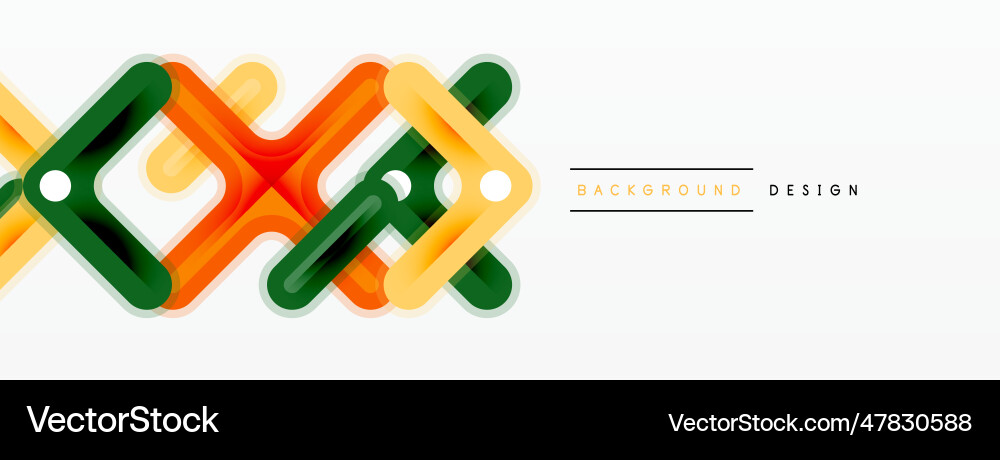 Cross line background minimal geometric template Cross line background minimal geometric template Vector Image