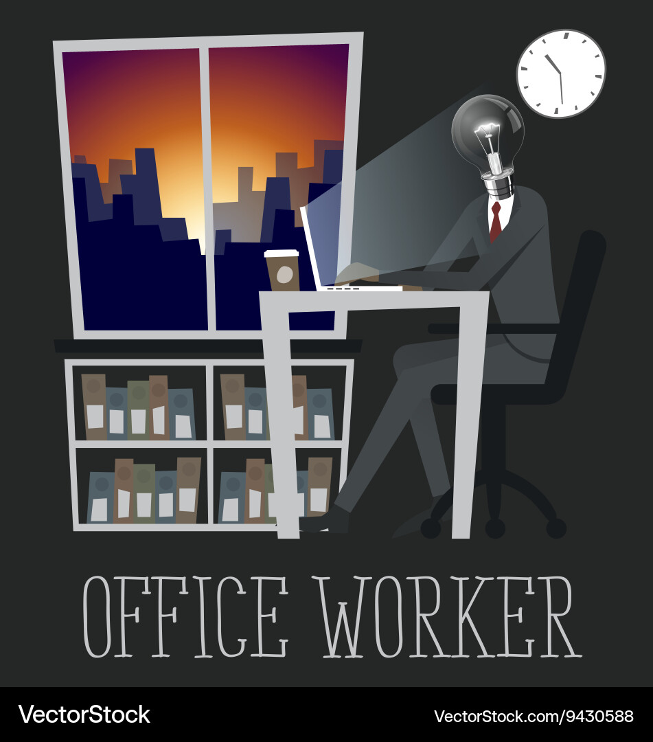 Programmer vector image