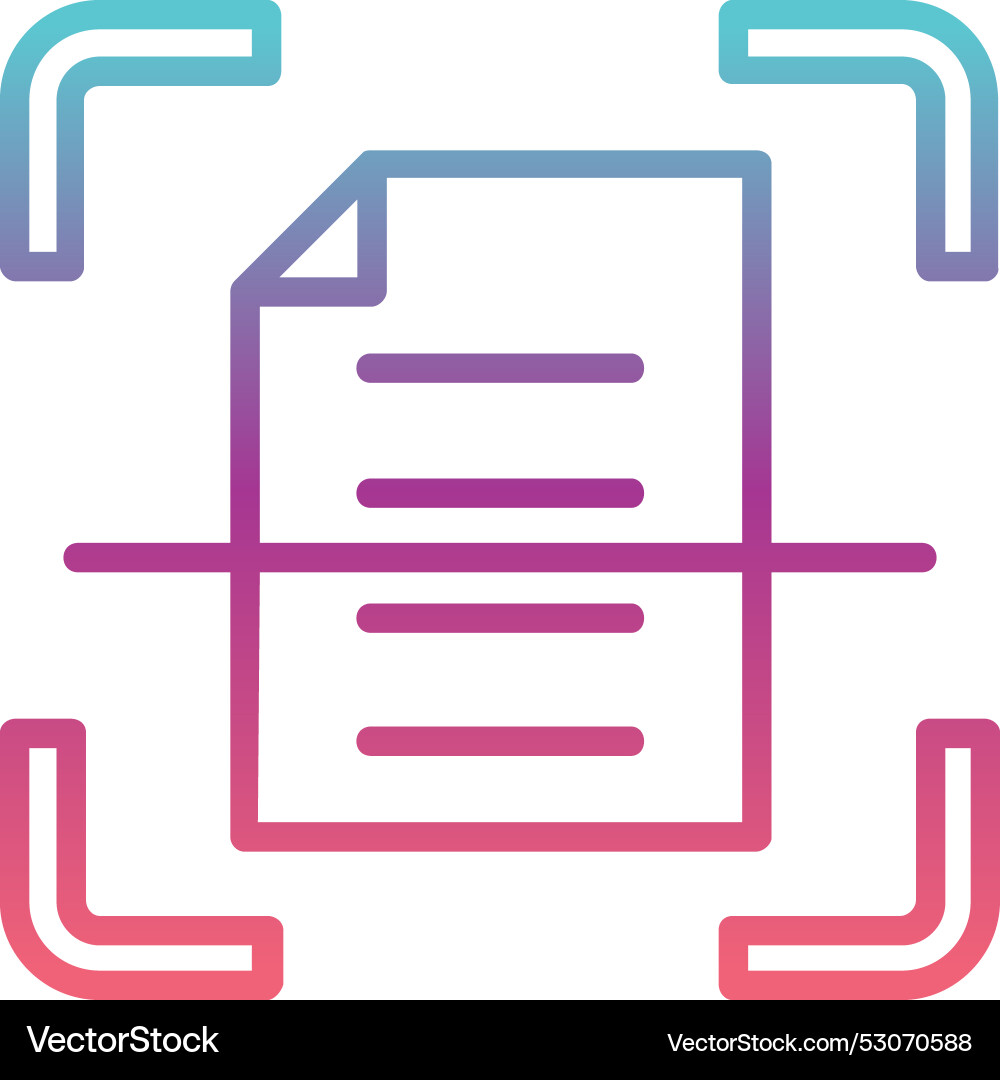 Scan line gradient design Vector Image