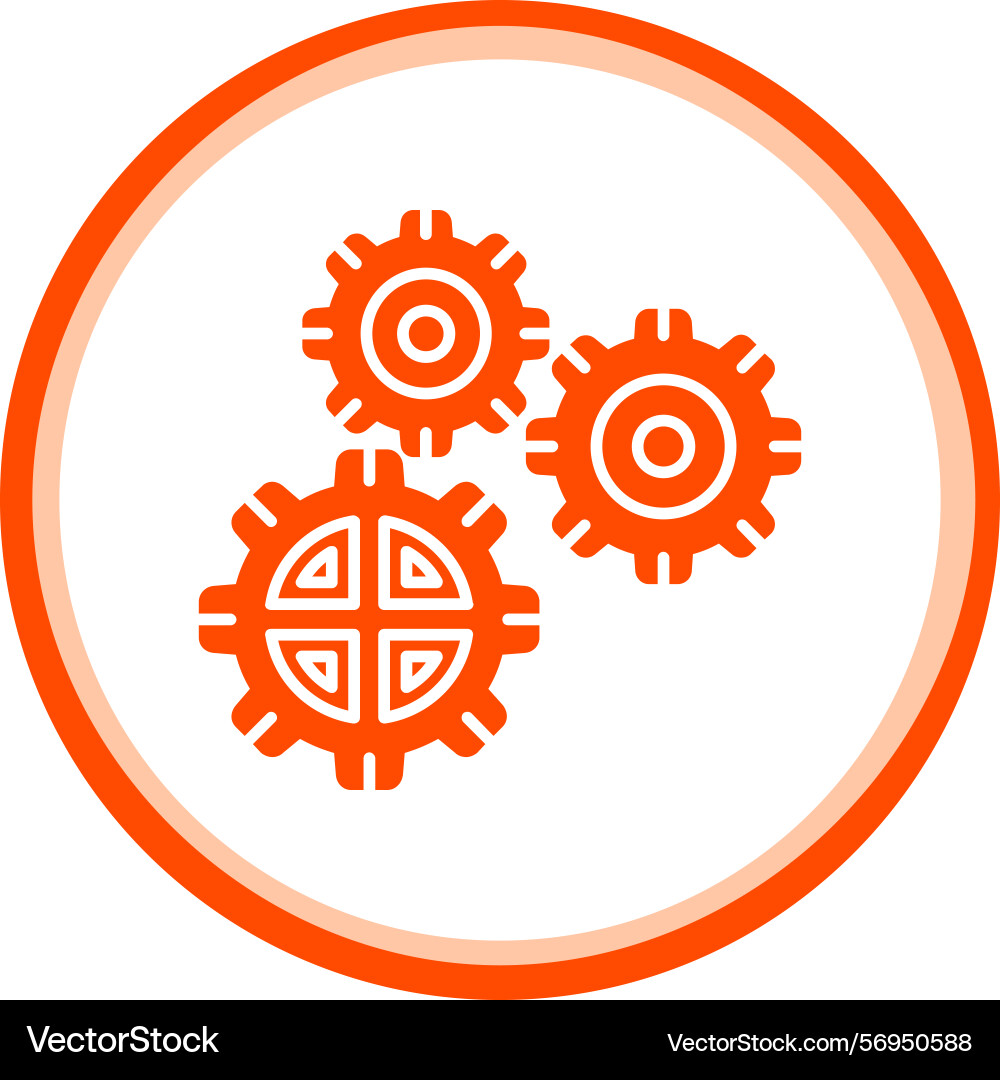 Setting icon vector image