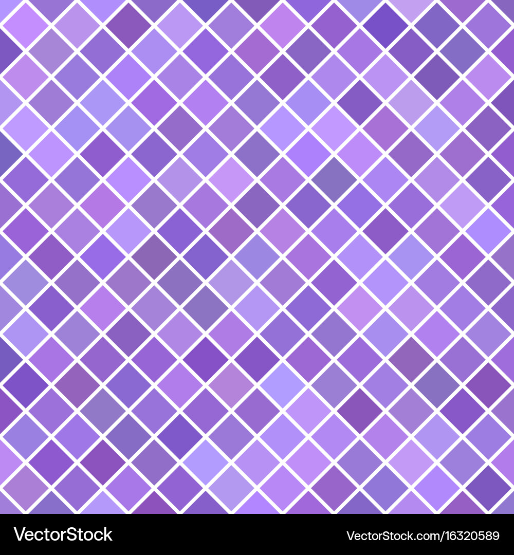 Abstract diagonal square pattern background vector image
