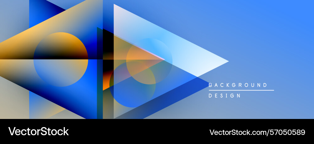 Abstract geometric shapes overlap creating Abstract geometric shapes overlap creating vector image