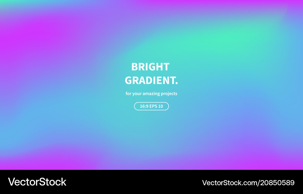 Abstract Neon Gradient Background Vector Image
