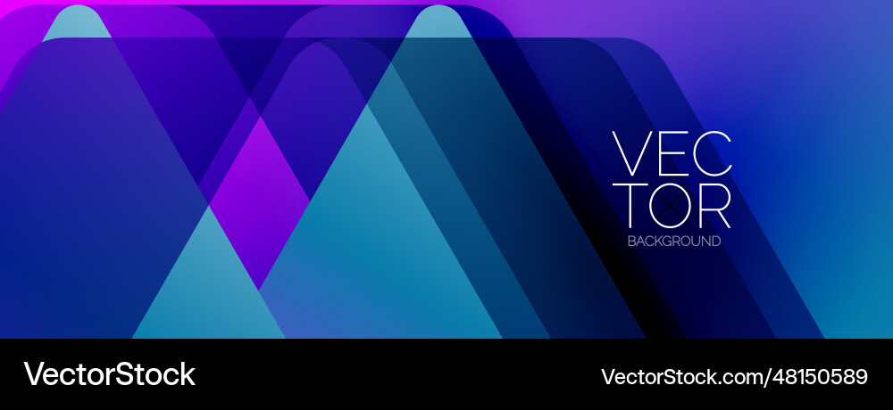 Energetic geometric background featuring an array Vector Image