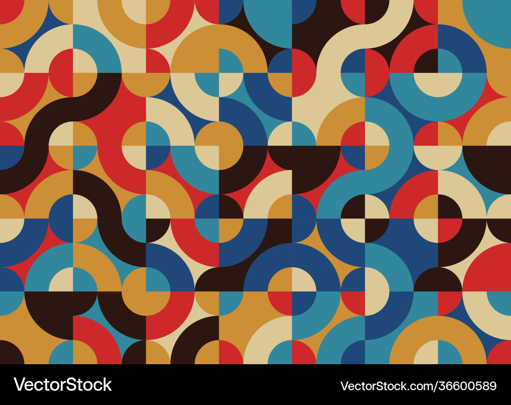 Horizontal abstract pattern design Horizontal abstract pattern design vector image