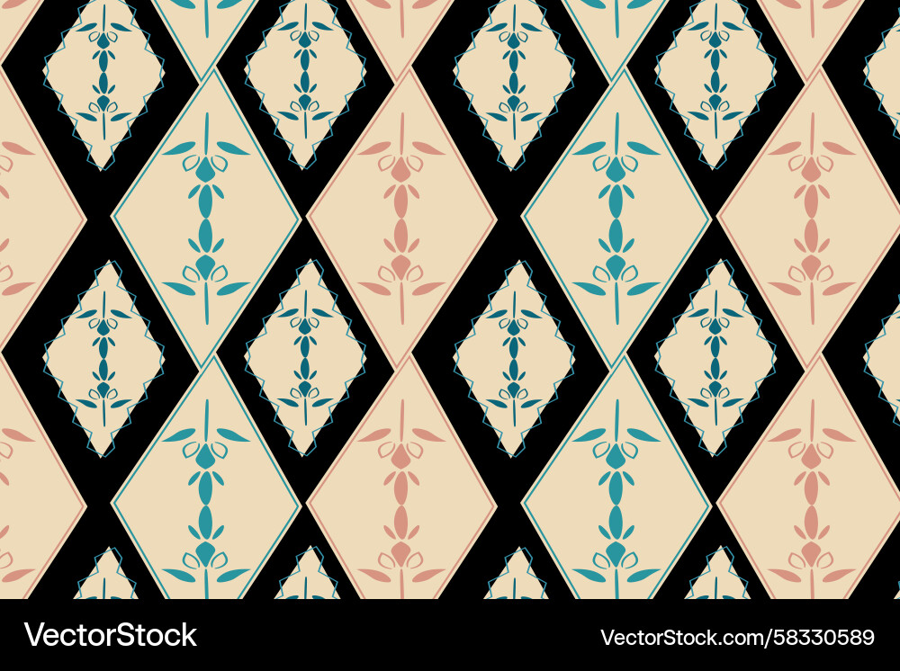 Space Age Triangle Grid Pattern Vector Image