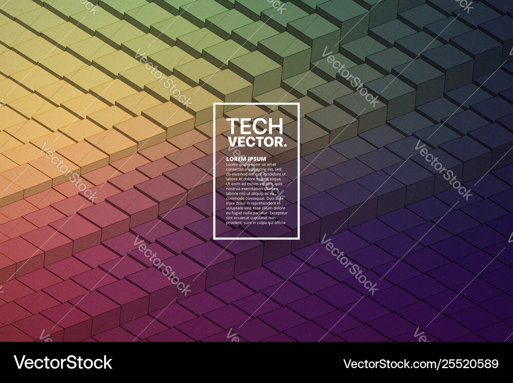 Technology 3d waveform abstract background Technology 3d waveform abstract background vector image
