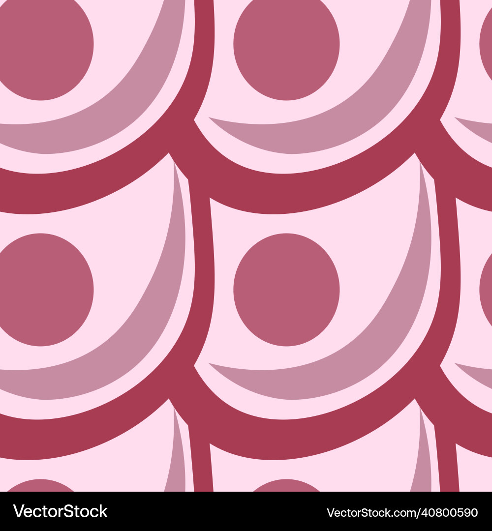 A seamless pattern on square vector image
