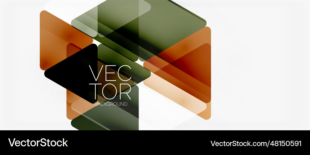 Abstract background color transparent triangles Abstract background color transparent triangles Vector Image