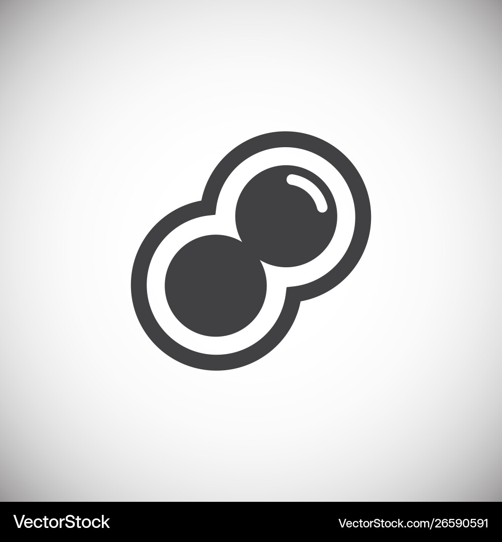 Cell icon on background for graphic and web design Cell icon on background for graphic and web design Vector Image
