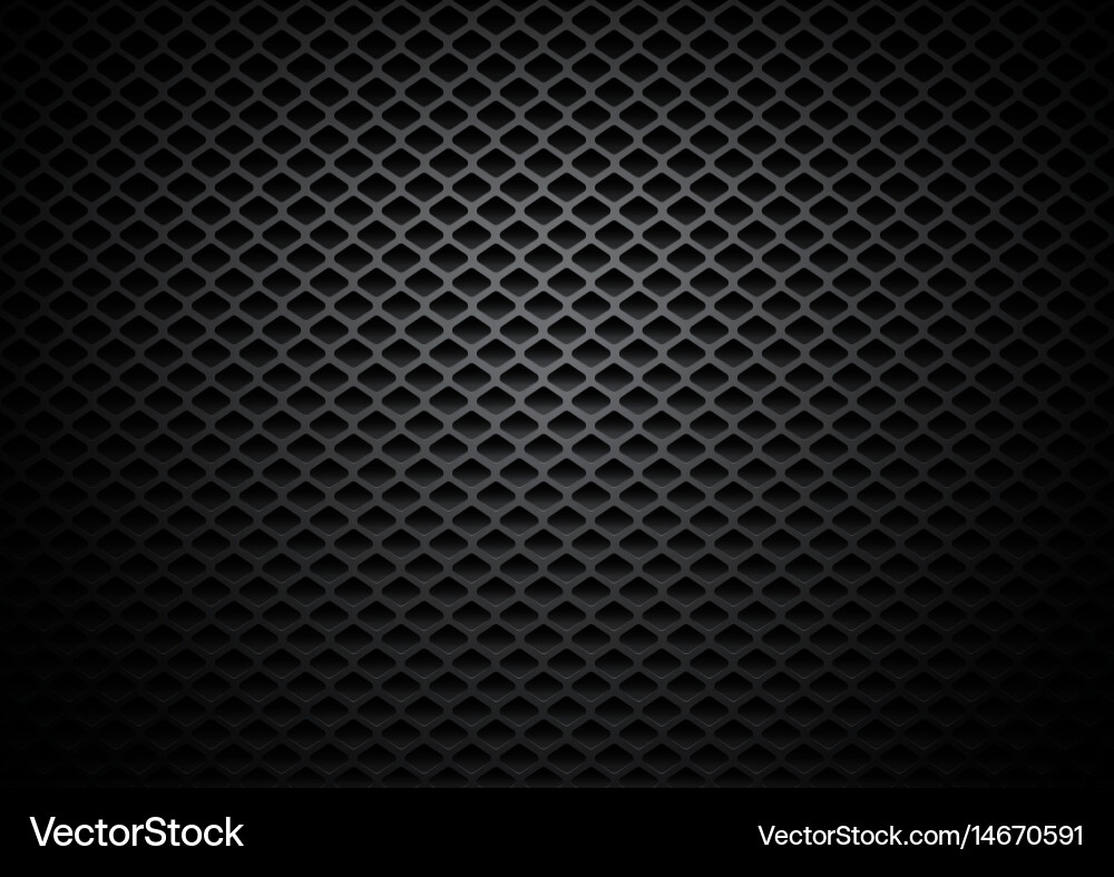 Dark Metallic Rectangular Grid vector image