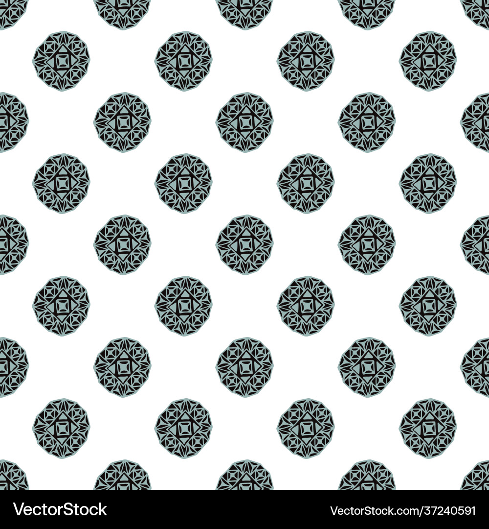 Seamless pattern with abstract elements vector image