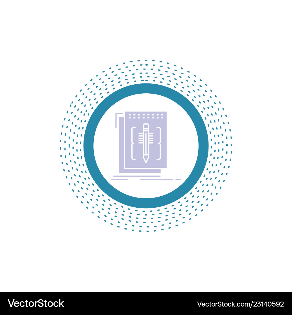 Code edit editor language program glyph icon Code edit editor language program glyph icon Vector Image