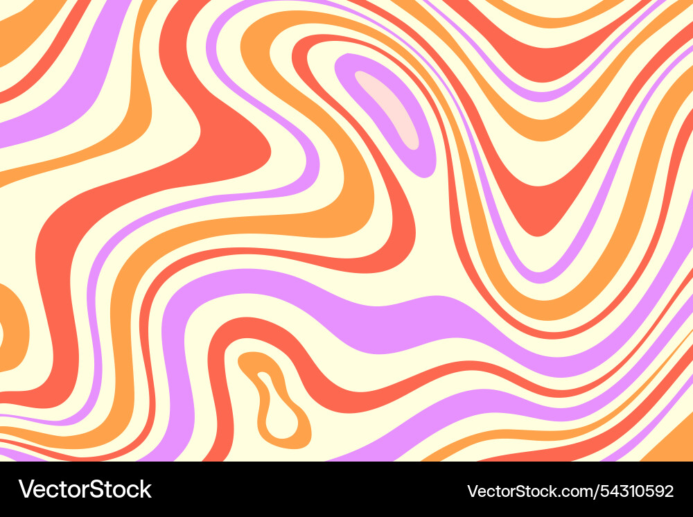 Wave abstract retro pattern psychedelic distorted Wave abstract retro pattern psychedelic distorted vector image