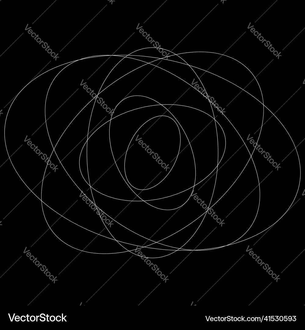 Abstract random circles geometric circular element Abstract random circles geometric circular element vector image