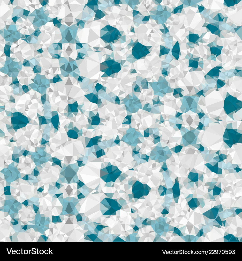Blue triangular low poly mosaic abstract pattern Blue triangular low poly mosaic abstract pattern vector image